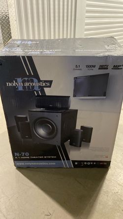 NOLYN ACOUSTICS 5.1 N-70 HOME THEATER SYSTEM