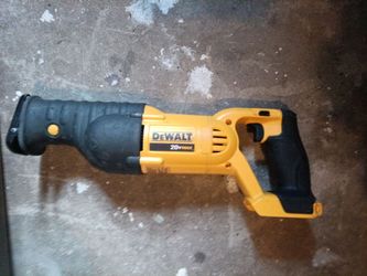 DeWalt Sawzall Reciprocating Saw Cordless 20 volt max tool only