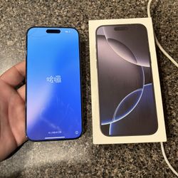 iPhone 16 Pro Max 256gb AT&T 