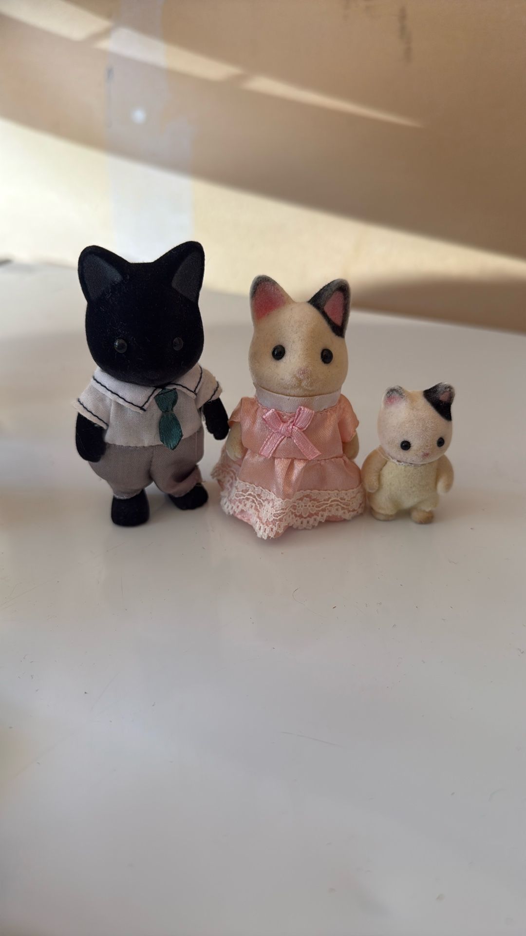 lil woodzeez Tuxedo Cat family 3