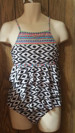 Justice girls bathing suit size 20 plus