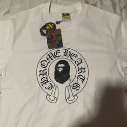 Bape x Chrome Hearts Tee