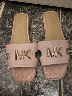 Michael Kors Pink Slide Sandals – Women’s Size (7.5) – Worn Twice