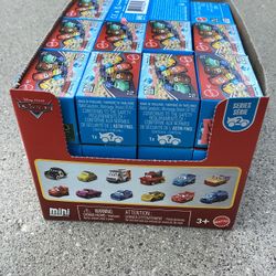 Entire Box New Sealed Disney Pixar Cars Mini Blind Boxes Series #2 (VALENCIA) $100