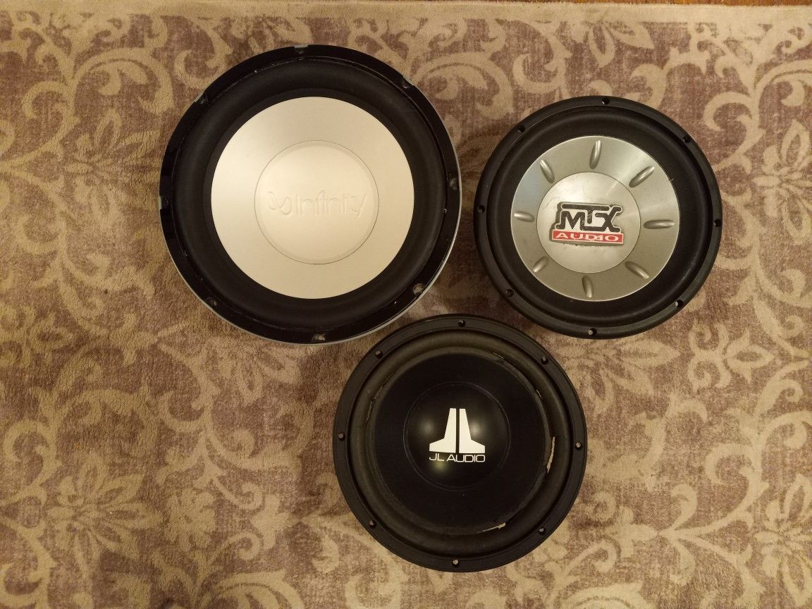 Read Description 3 Car Stereo Subs