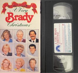 A Very BRADY Christmas (VHS-1988) RARE!