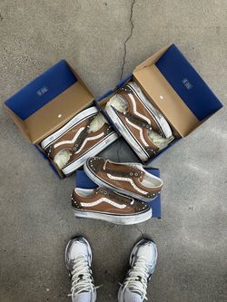 Vans LX Old Skool 36 Pearlized Pack Vintage Cocoa Brown