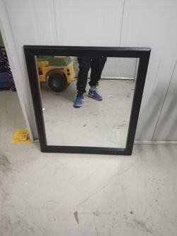 32"×36" Brown Mirror