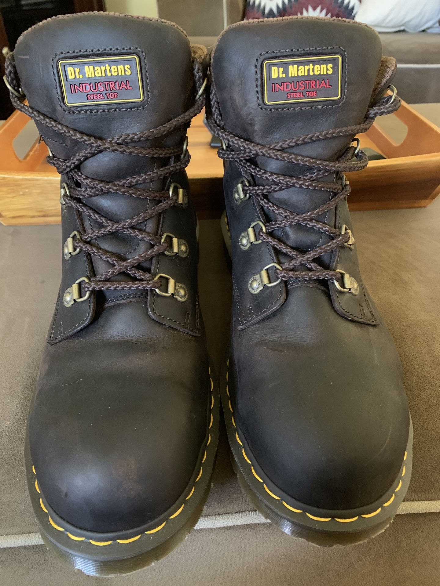 Men’s Doc Martens steel toe work boots