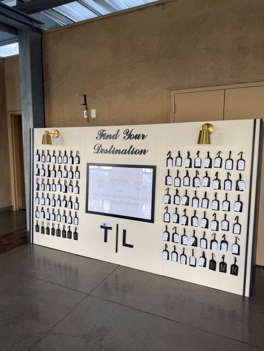 Wedding Luggage Tag Sign