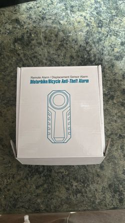 Motorbike or E-bike Anti-theft alarm
