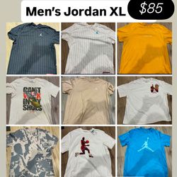 Jordan shirts men’s  XL all for $85