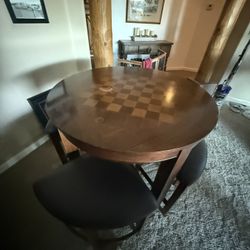  Checker  Pub Game Table