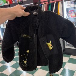 Pokémon Jacket Pikachu Fuzzy 2T