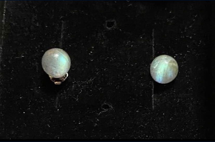 Natural Moonstone Earrings 925