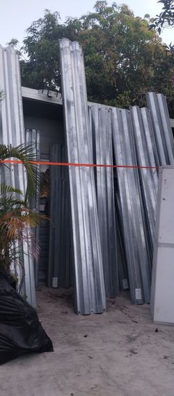 Metal shutters panels