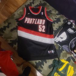 Blazers 52 ODEN JERSEY Large