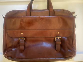 Fossil Leather Laptop Bag