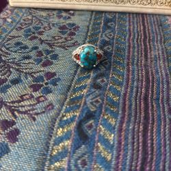 925 Silver Turquoise Ring