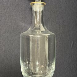 Vintade glass karaffe