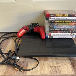 Ps3 Super Slim + Multiple Games