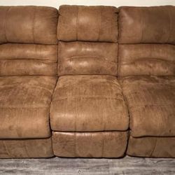 Couch And Single Recliner