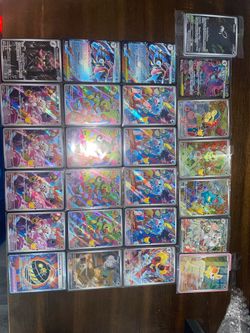Pokemon Trading Card Lot - Celebrations and Modern Full Art Cards