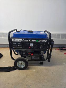 Duromax propane & gas generator