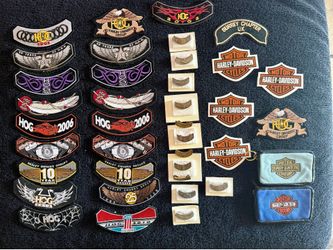 Harley Davidson Owner Group Original Patches and Pins