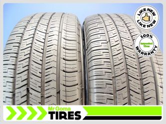 2 GOODYEAR EAGLE ENFORCER 255/60R18 USED TIRES 10.0/32 TREAD 108V 2556018