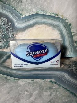 Blue Crunchy Soap Squishy – With Box