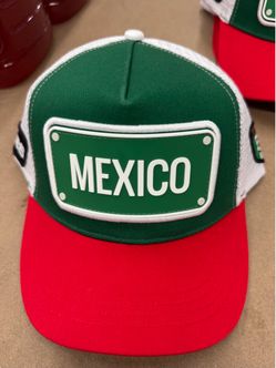 Mexico soccer hats
