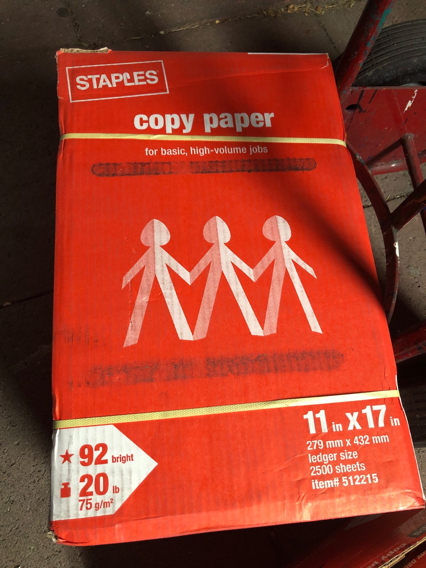 Printer Paper, 92 Brightness, 20 lb, 11 x 17