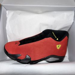 BRAND NEW NIKE AIR JORDAN RETRO 14 FERRARI SIZE 12.5 $350