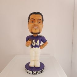 Edwin Mulitalo 2004 Citgo Bobblehead  Baltimore Ravens