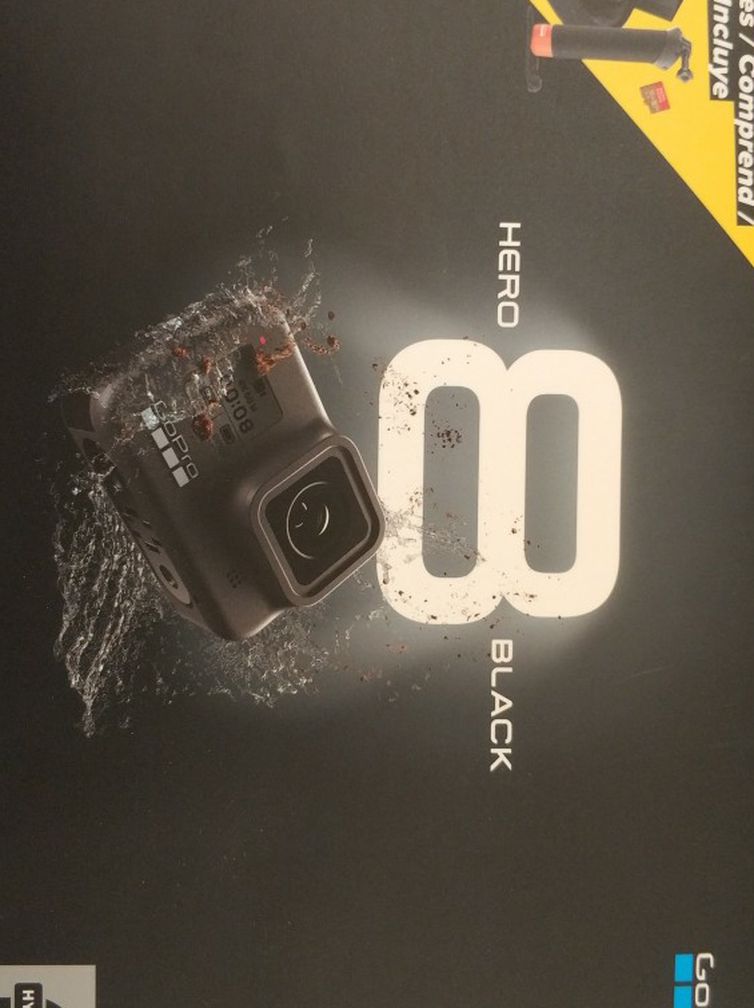 GoPro Hero8 black action camera bundle