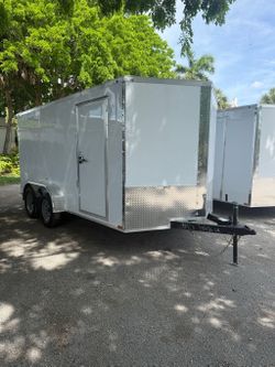 Quality Cargo 7 x 14 Enclosed Trailer 7k
