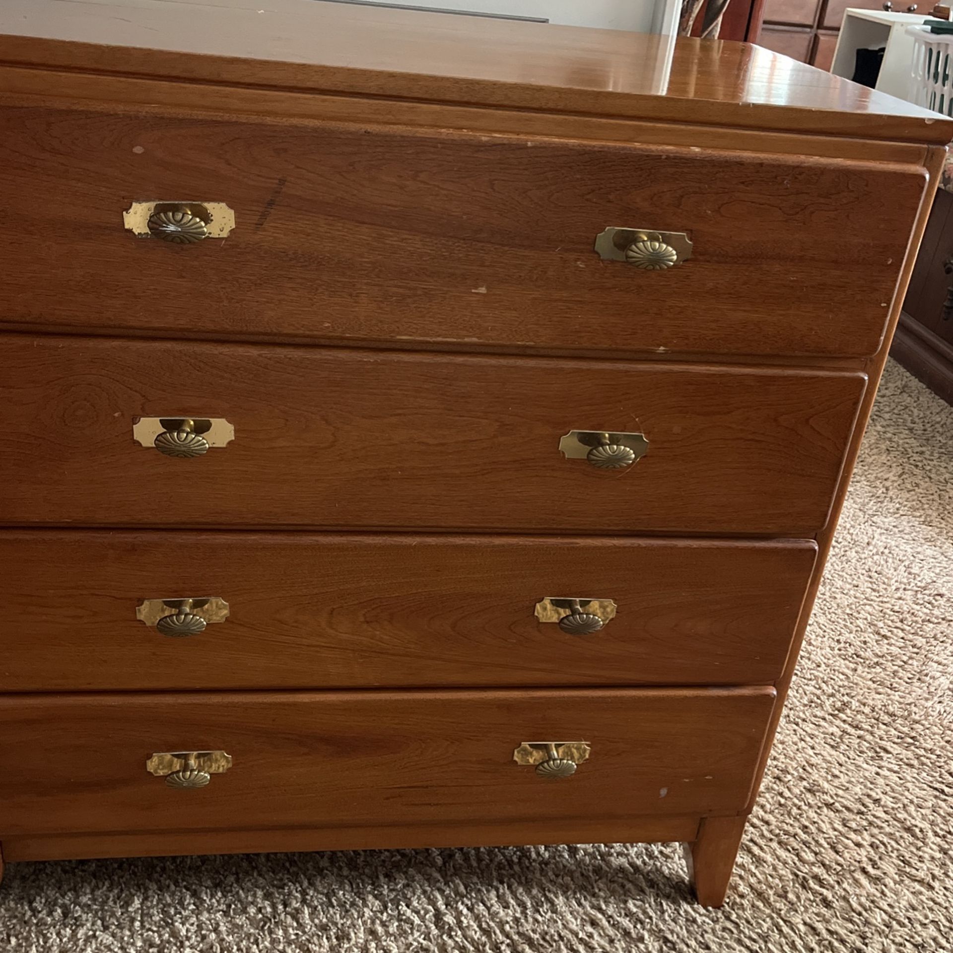 Solid wood dresser