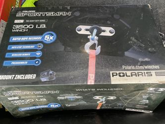 Polaris Pro HD 3,500 lb Winch with Synthetic Rope