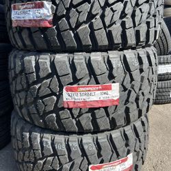 33x12.50/24 Landspider LT $850 Por Las 4 Llantas Nuevas