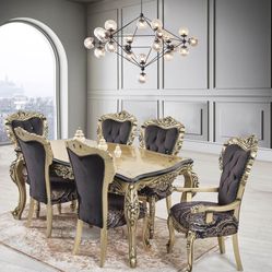 New In The Box 📦 Dining Table With 6 Chairs - Delivery Available 