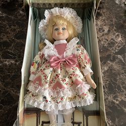 Genuine Collection Porcelain Country Doll