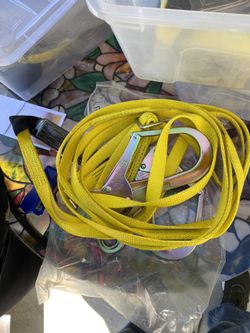 Safety harness tie heavy duty