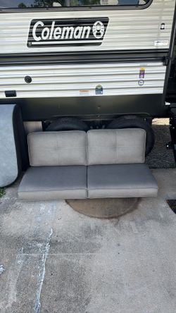RV Futon Sofa Couch Pull Out Bed 