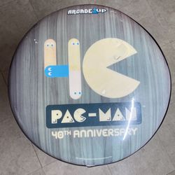 Pacman 40th Anniversary Arcade 1up Bench