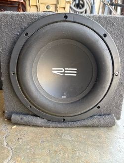 RE Audio 10” subwoofer 1200 watts 4 ohm