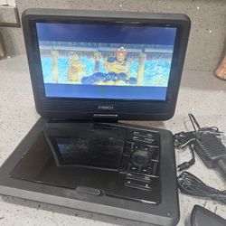 SYNAGY 9" Swivel Screen Portable DVD Player USB/SD Ports

