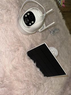 Solar Powered Security Camera