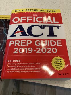 ACT prep Exam Guide Workbook