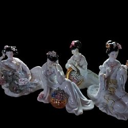 Vintage Porcelain Geisha